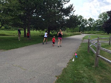2015 Road Runner Classic 8K 2015 Road Runner Classic 8K run at Maybury State Park outside Northville Michigan on July 25, 2015.